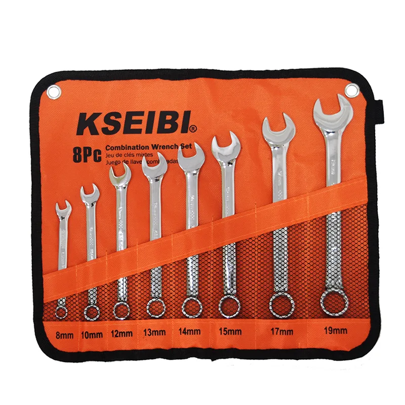 KSEIBI 8件套双头扳手套装（附布袋）