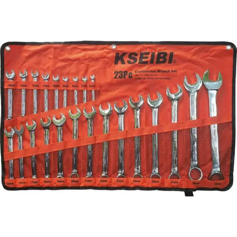 Kseibi 23件组合扳手套装，附布质收纳袋