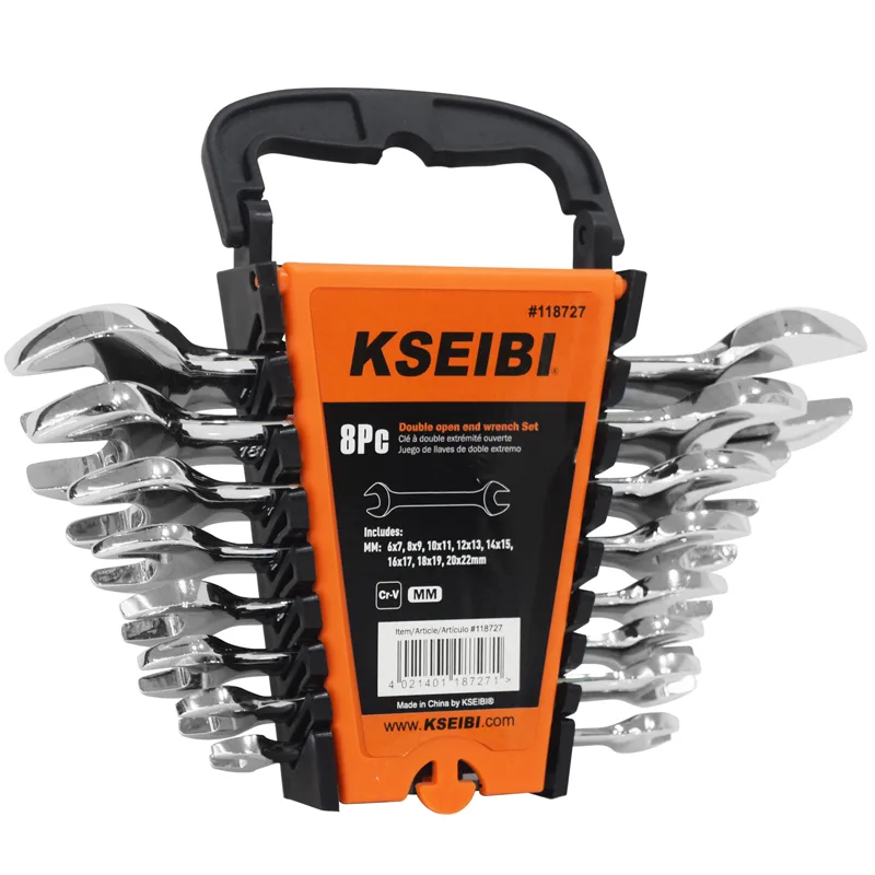 Kseibi 8件双开口扳手套装