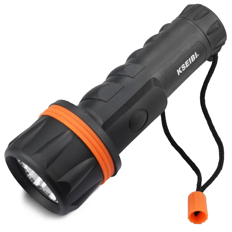 Kseibi 3 LED 橡胶手电筒
