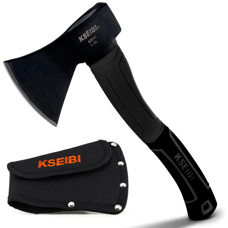 KSEIBI 600克 玻璃纤维手柄斧头 - 峡谷黑