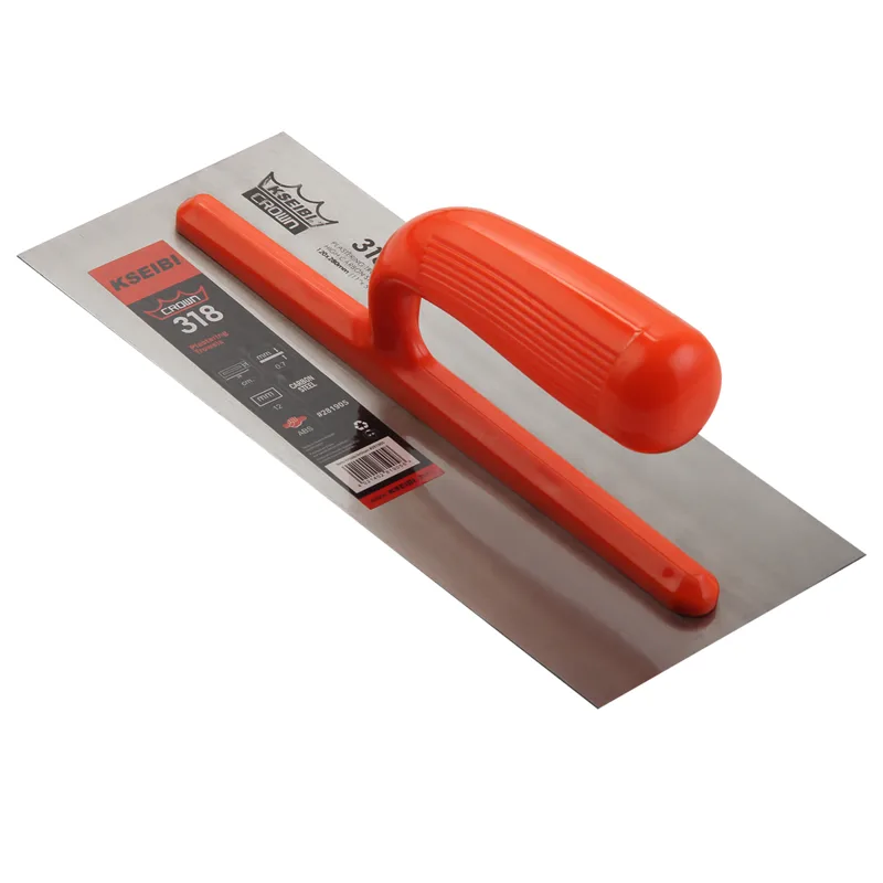 Kseibi Crown Plastering Trowel 28 x 12cm Polished Steel