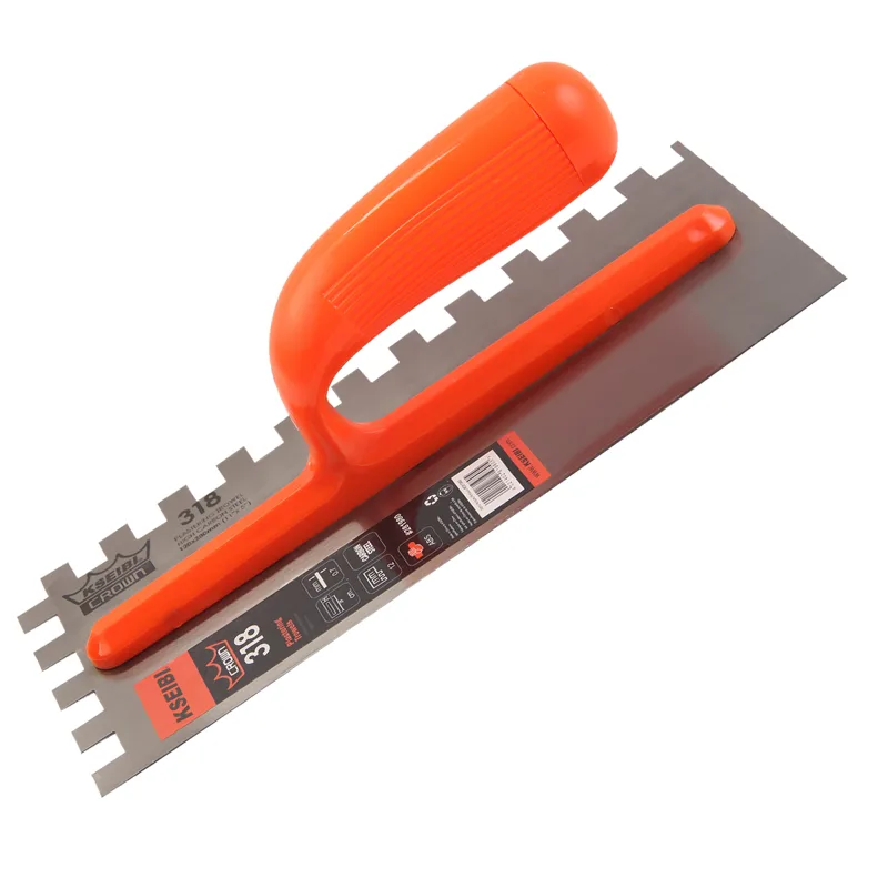 Kseibi Square-Notched Plastering Trowel 280 x 120mm