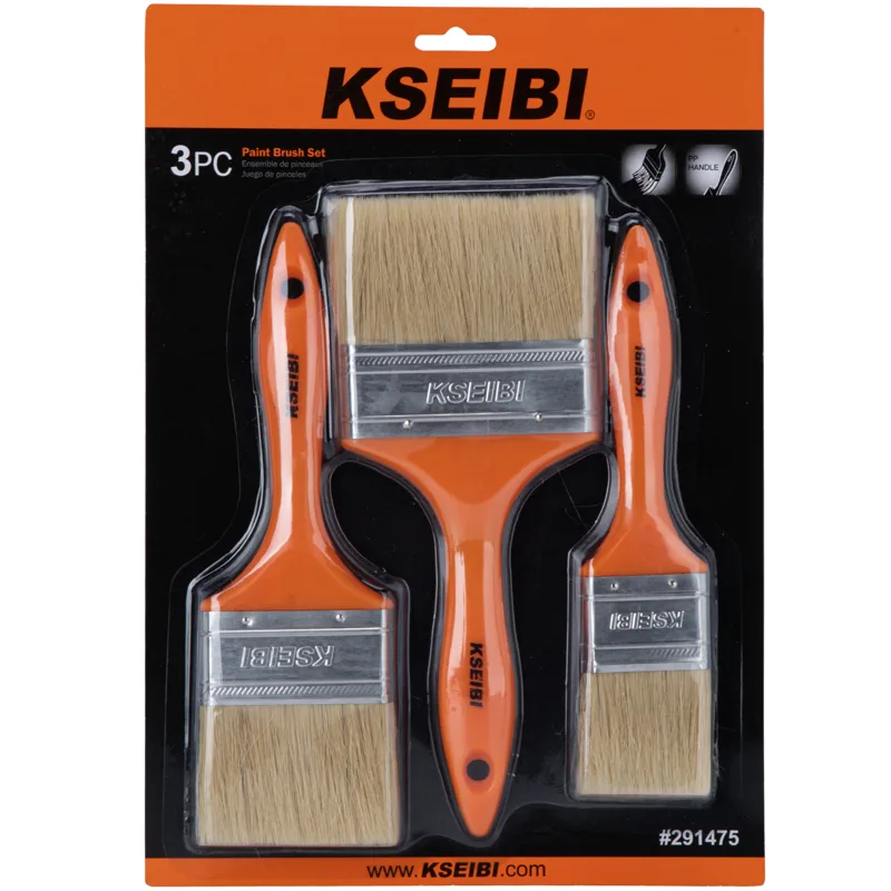 Kseibi 3件装贸易油漆刷套装