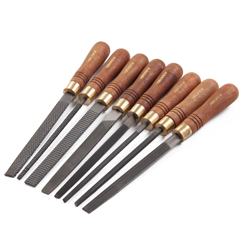 Kseibi OPTIWOOD 8件套钢锉和木锉套装