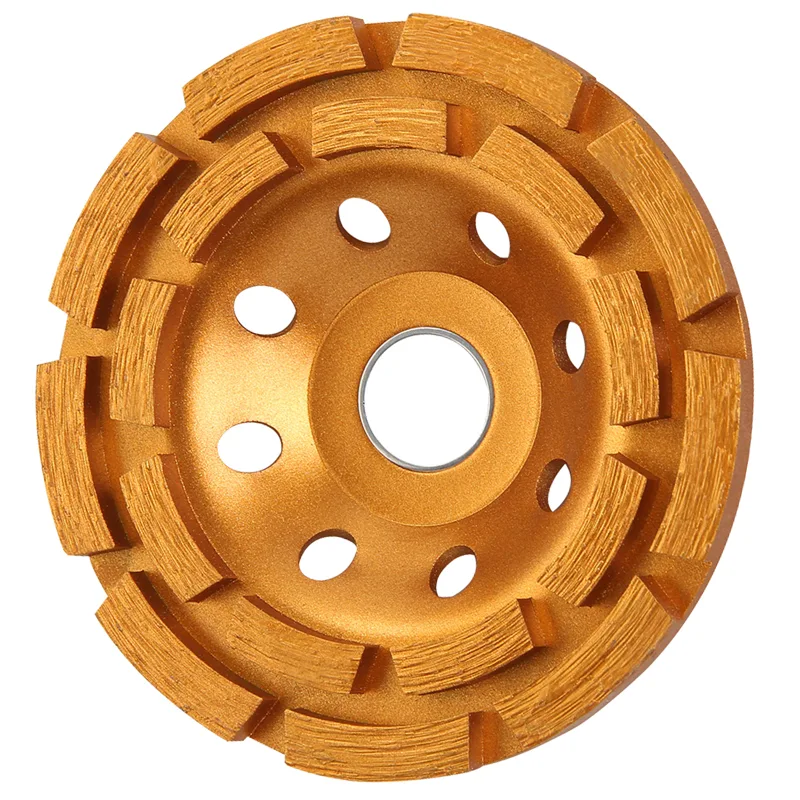 Kseibi Double-Row Diamond Cup Grinding Wheel