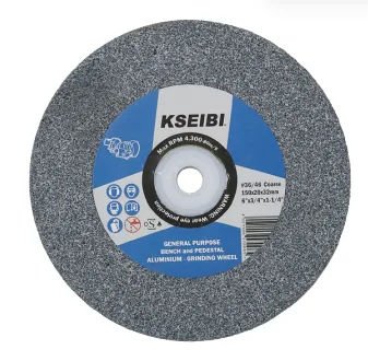KSEIBI 氧化铝台式砂轮 150 x 20 x 32 毫米