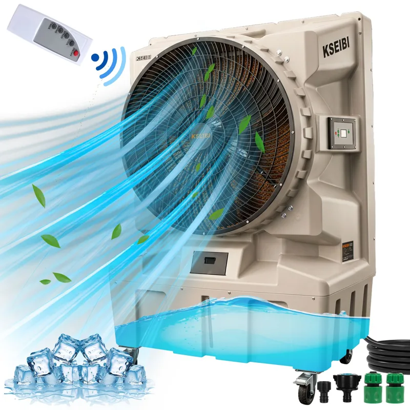 Kseibi KAC 110-130 L औद्योगिक वाष्पीकरणीय एयर कूलर 130L 1100W