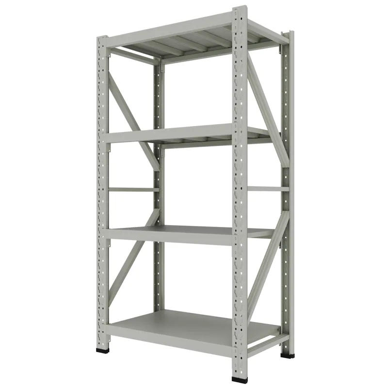 Kseibi 4-Shelf Steel Storage Rack 1000 x 600 x 2000mm White